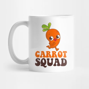 Carrots Squad Funny Carrots Lover Mug